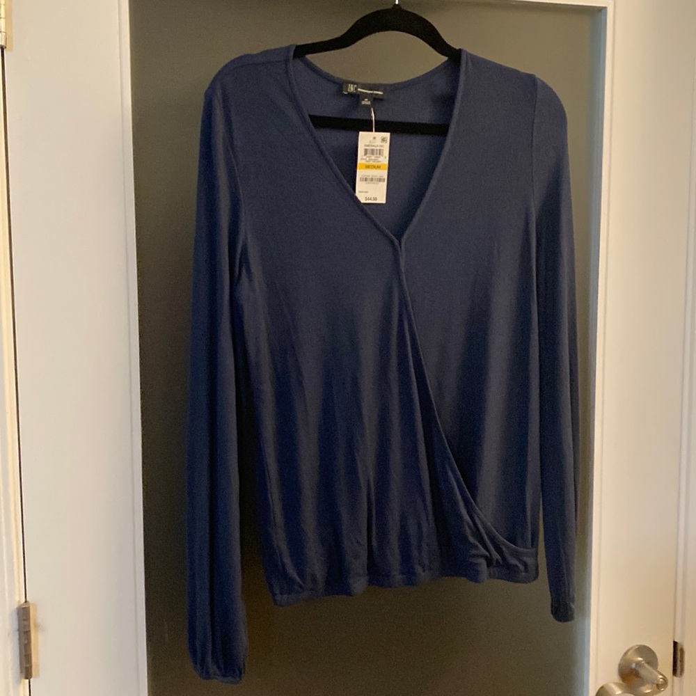 INC Long sleeved blouse Size M